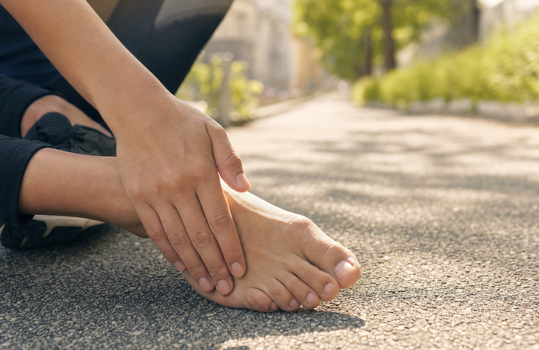 走ると「足の甲」が痛い！疲労骨折のサインと正しい見分け方